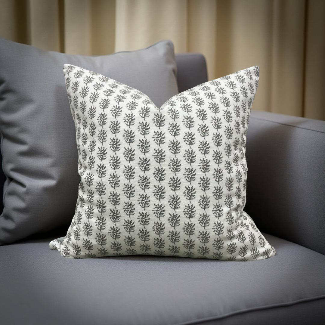 Decorative Pillow Quinn Driftwood 20x20" Knife Edge Cover