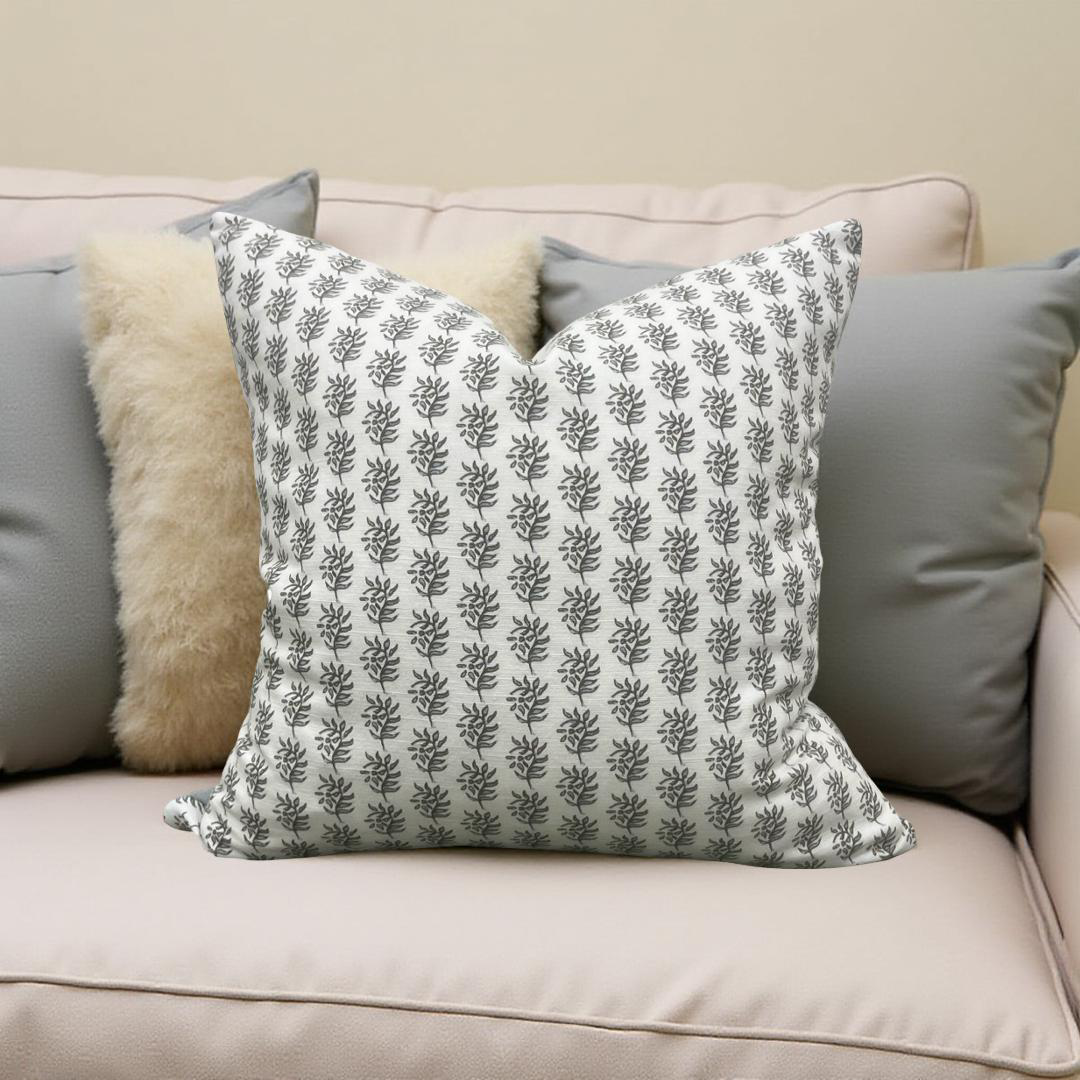 Decorative Pillow Quinn Driftwood 20x20" Knife Edge Cover