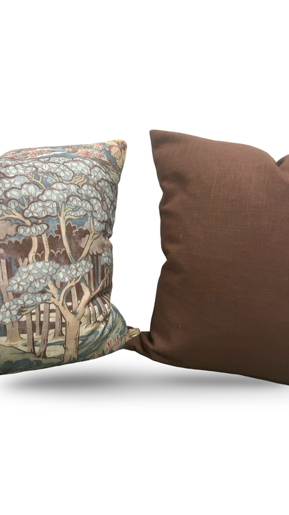 GP & J Baker Decorative Pillow Ruskin Teal 20x20" Knife Edge Cover