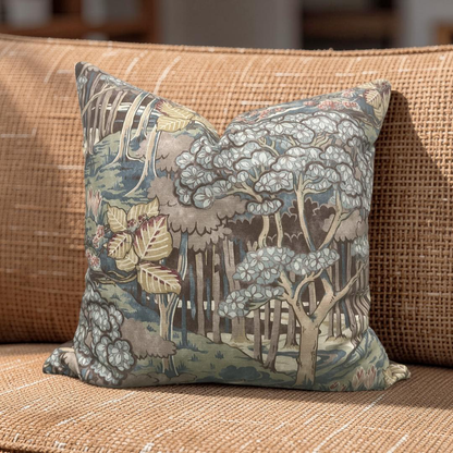 GP & J Baker Decorative Pillow Ruskin Teal 20x20" Knife Edge Cover