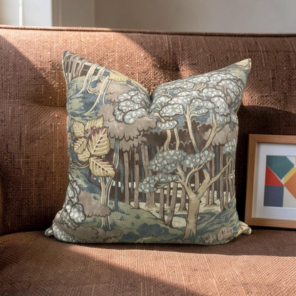 GP & J Baker Decorative Pillow Ruskin Teal 18X18" Knife Edge Cover