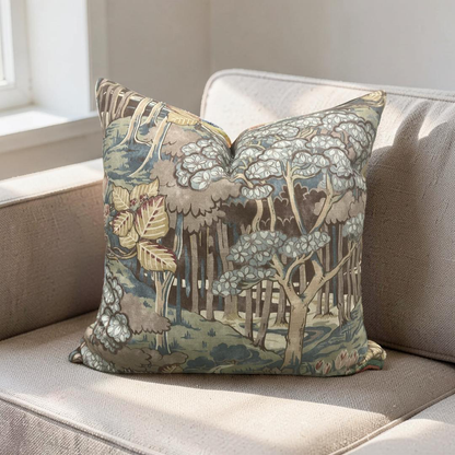 GP & J Baker Decorative Pillow Ruskin Teal 18X18" Knife Edge Cover