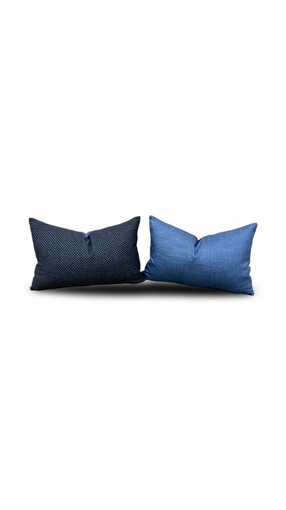 Janas 12x18" Knife Edge Decorative Lumbar Pillow