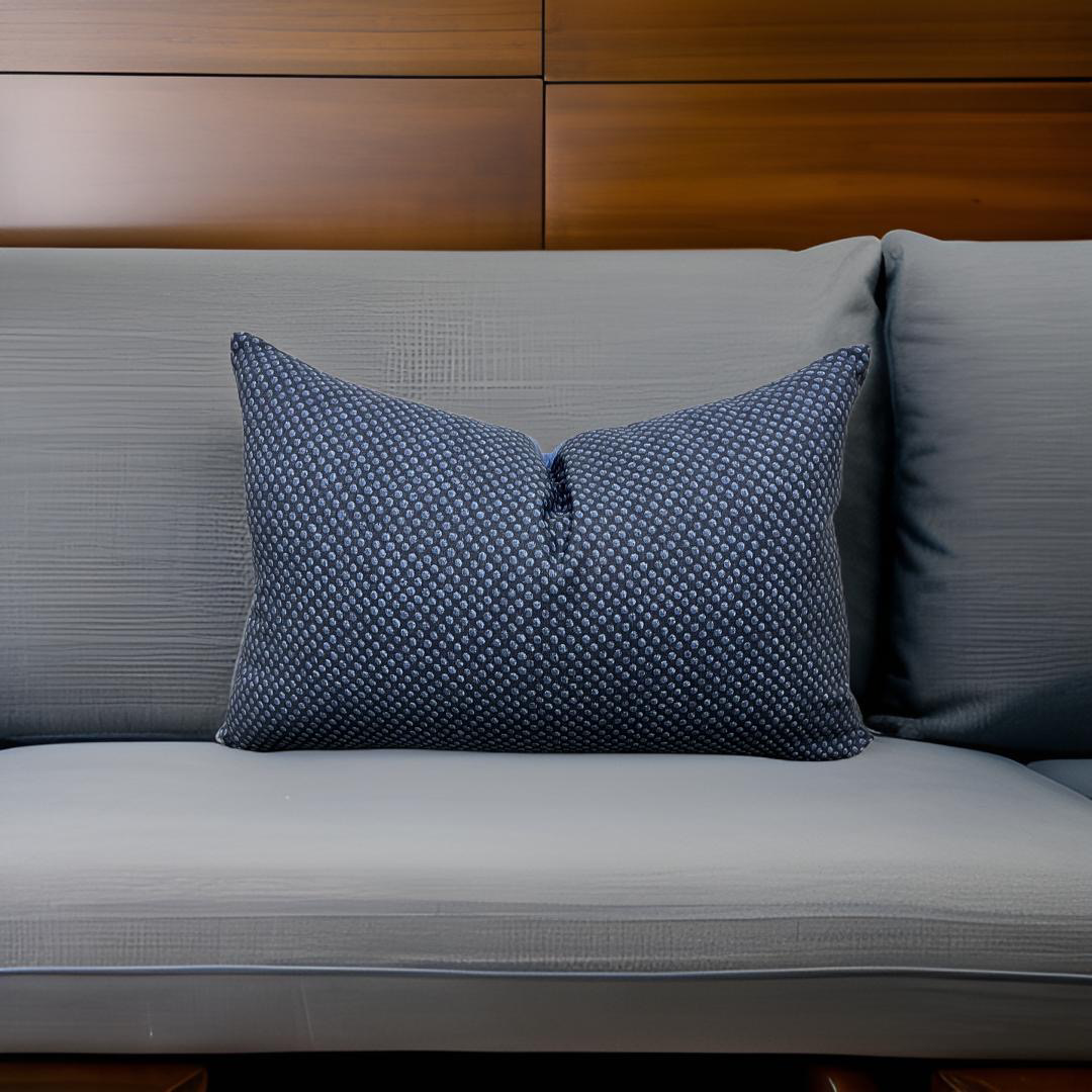 Janas 12x18" Knife Edge Decorative Lumbar Pillow