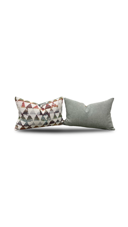 TeePee Canivale Ride 12x18" Knife Edge Decorative Lumbar Pillow