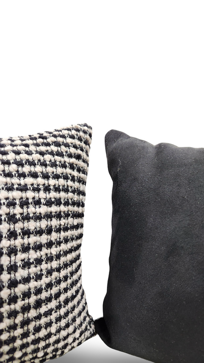Lumbar Pillow Coco Damier 12x18" Knife Edge Cover