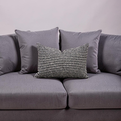 Lumbar Pillow Coco Damier 12x18" Knife Edge Cover