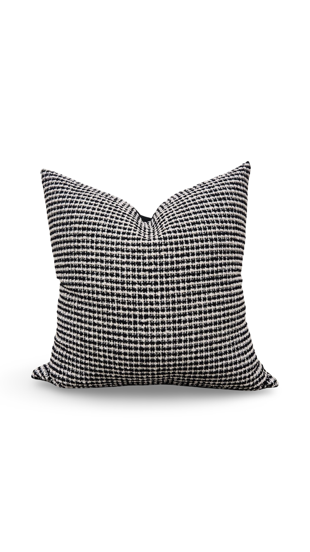Decorative Pillow Coco Damier 22x22" Knife Edge Cover