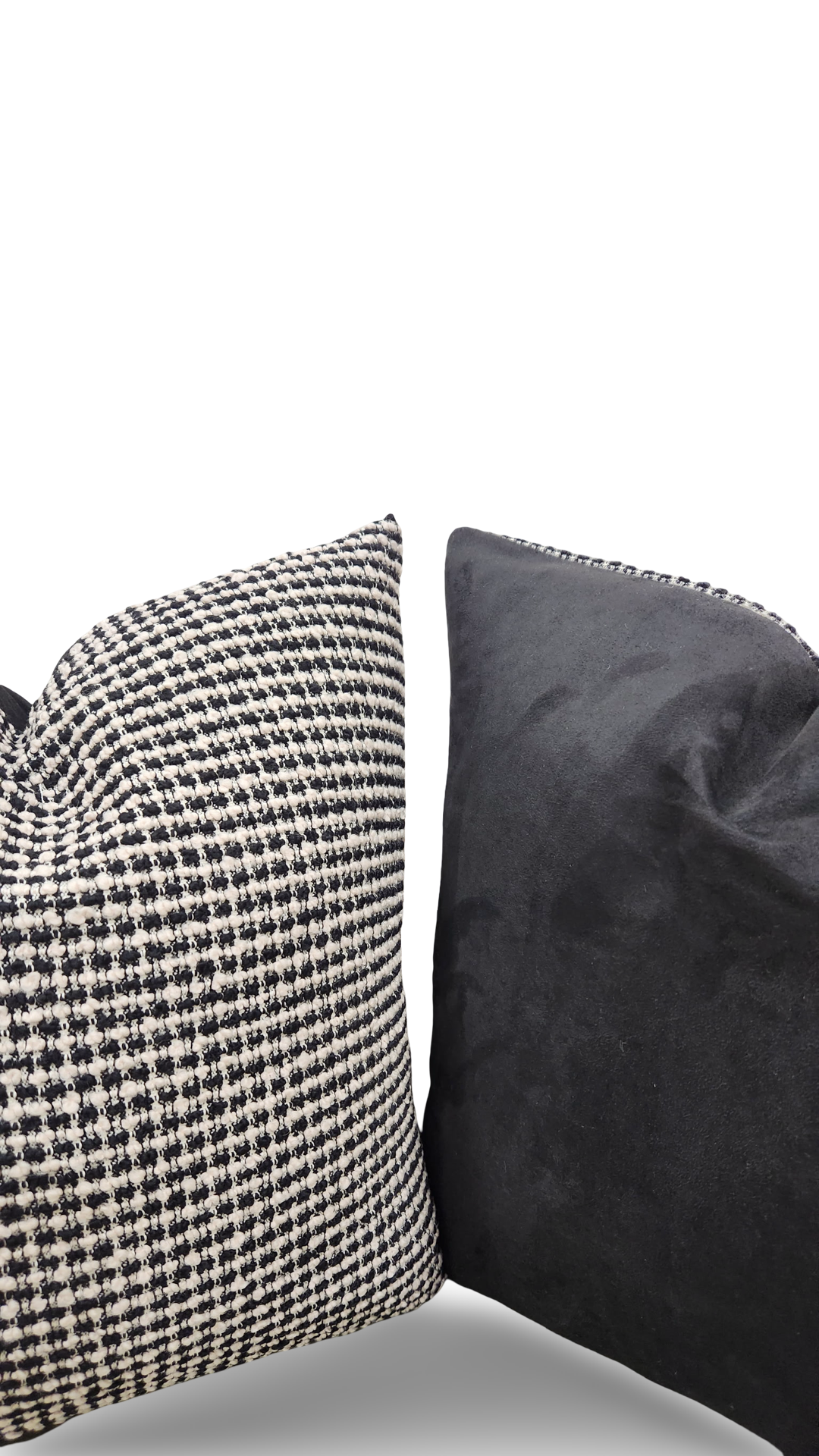 Decorative Pillow Coco Damier 22x22" Knife Edge Cover