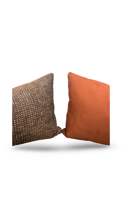 Macrotweed Amber 12X18" Knife Edge Decorative Lumbar Pillow