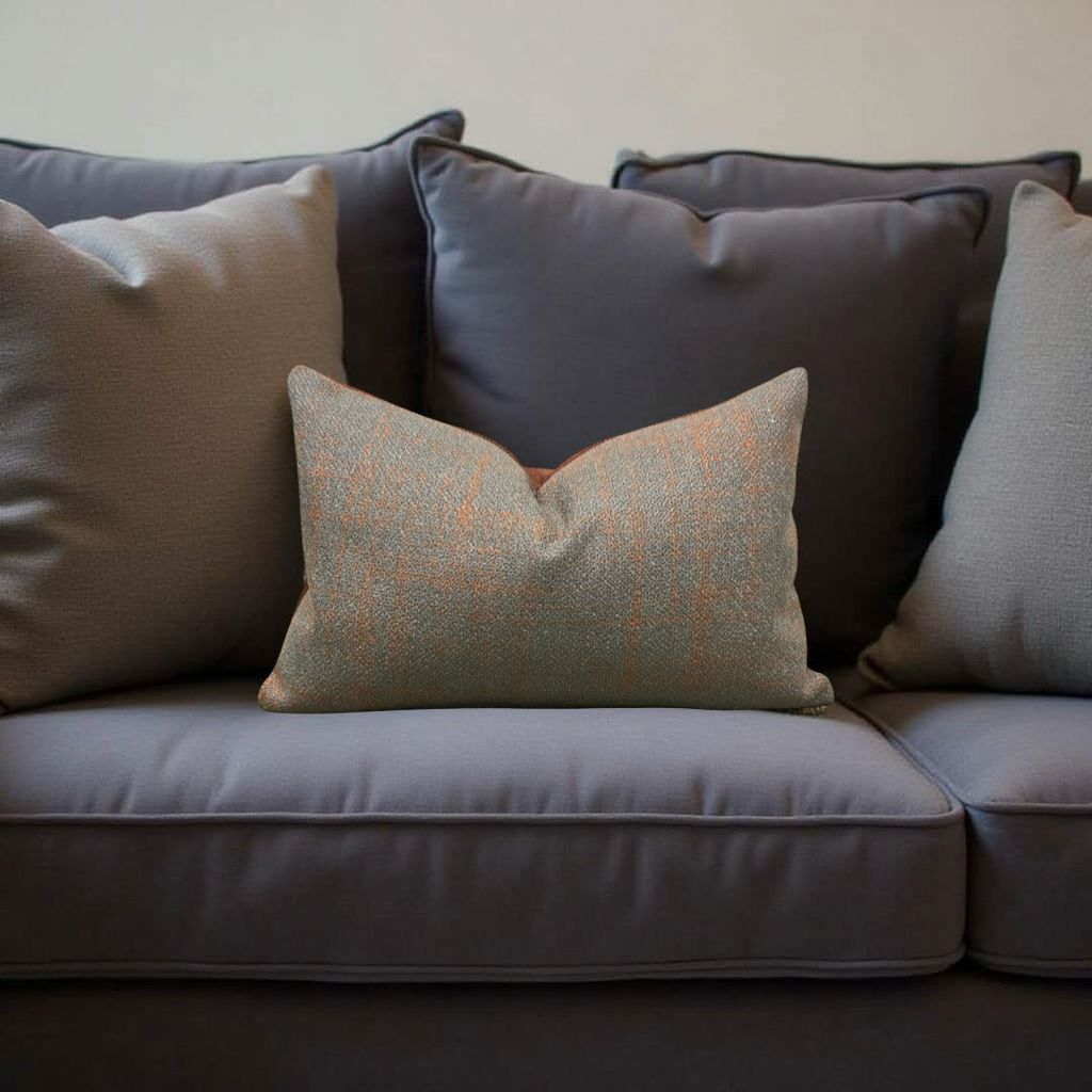 Luxury Pillow Fletcher Spritz 12x18" Knife Edge Decorative Lumbar