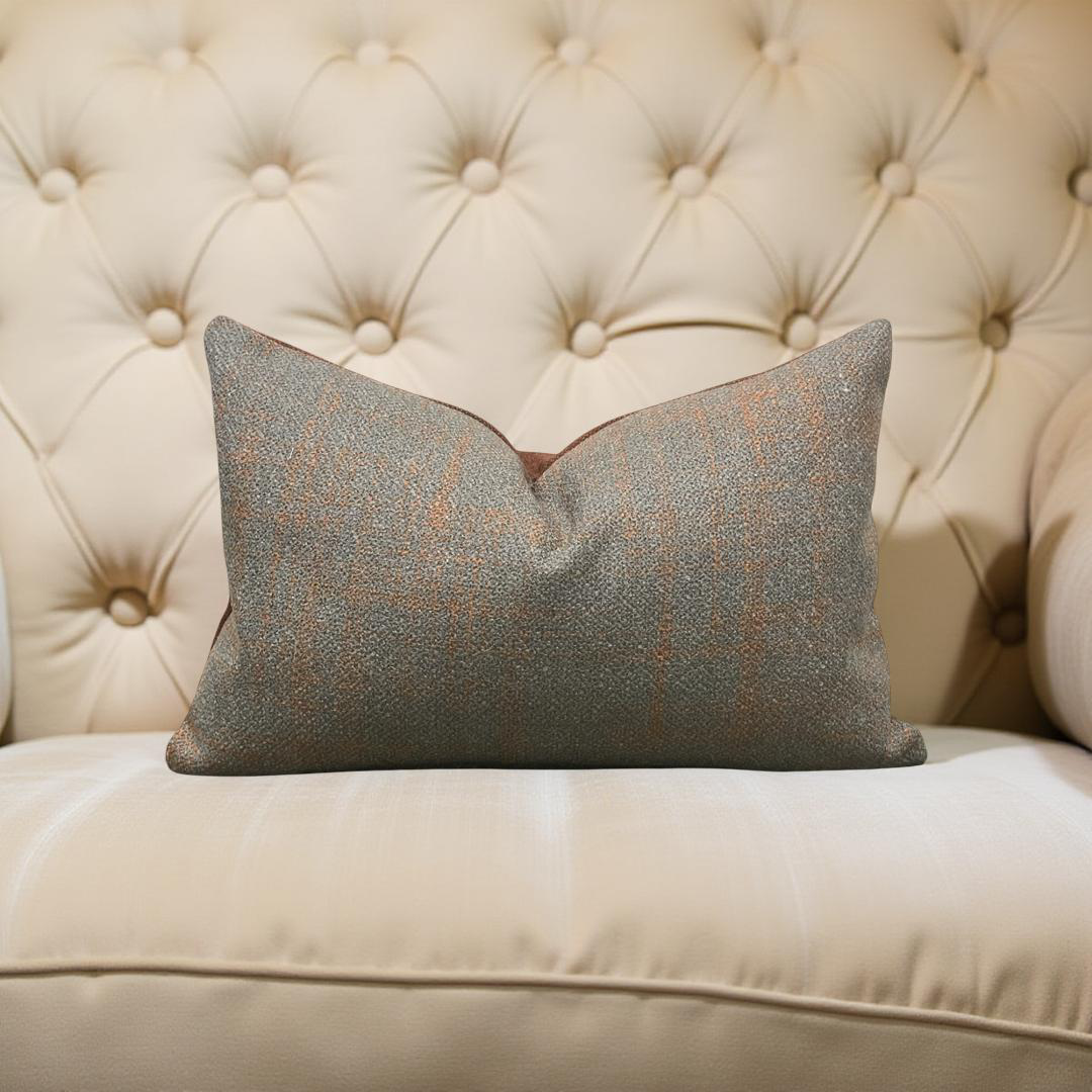 Luxury Pillow Fletcher Spritz 12x18" Knife Edge Decorative Lumbar