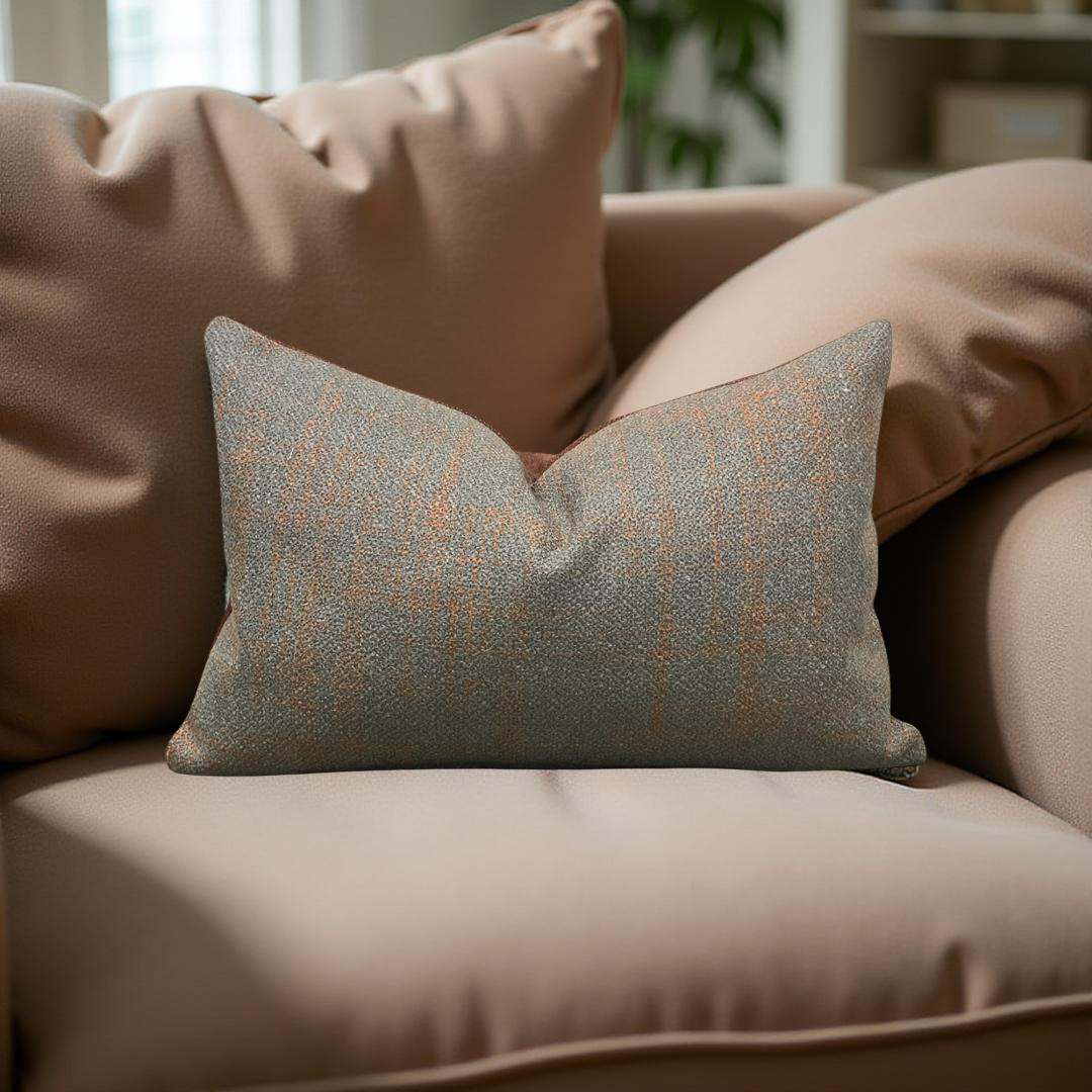 Luxury Pillow Fletcher Spritz 12x18" Knife Edge Decorative Lumbar