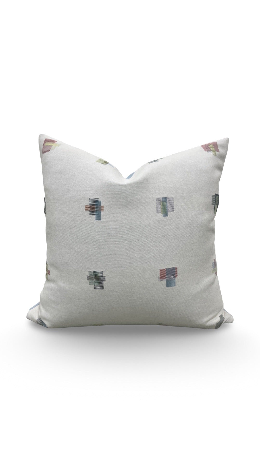 Decorative Pillow Eggshell 18x18" Knife Edge Cover