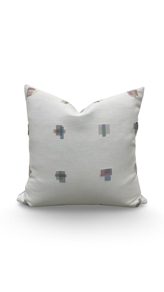 Decorative Pillow Eggshell 18x18" Knife Edge Cover