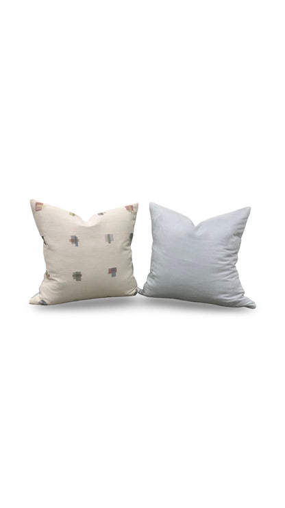 Decorative Pillow Eggshell 18x18" Knife Edge Cover