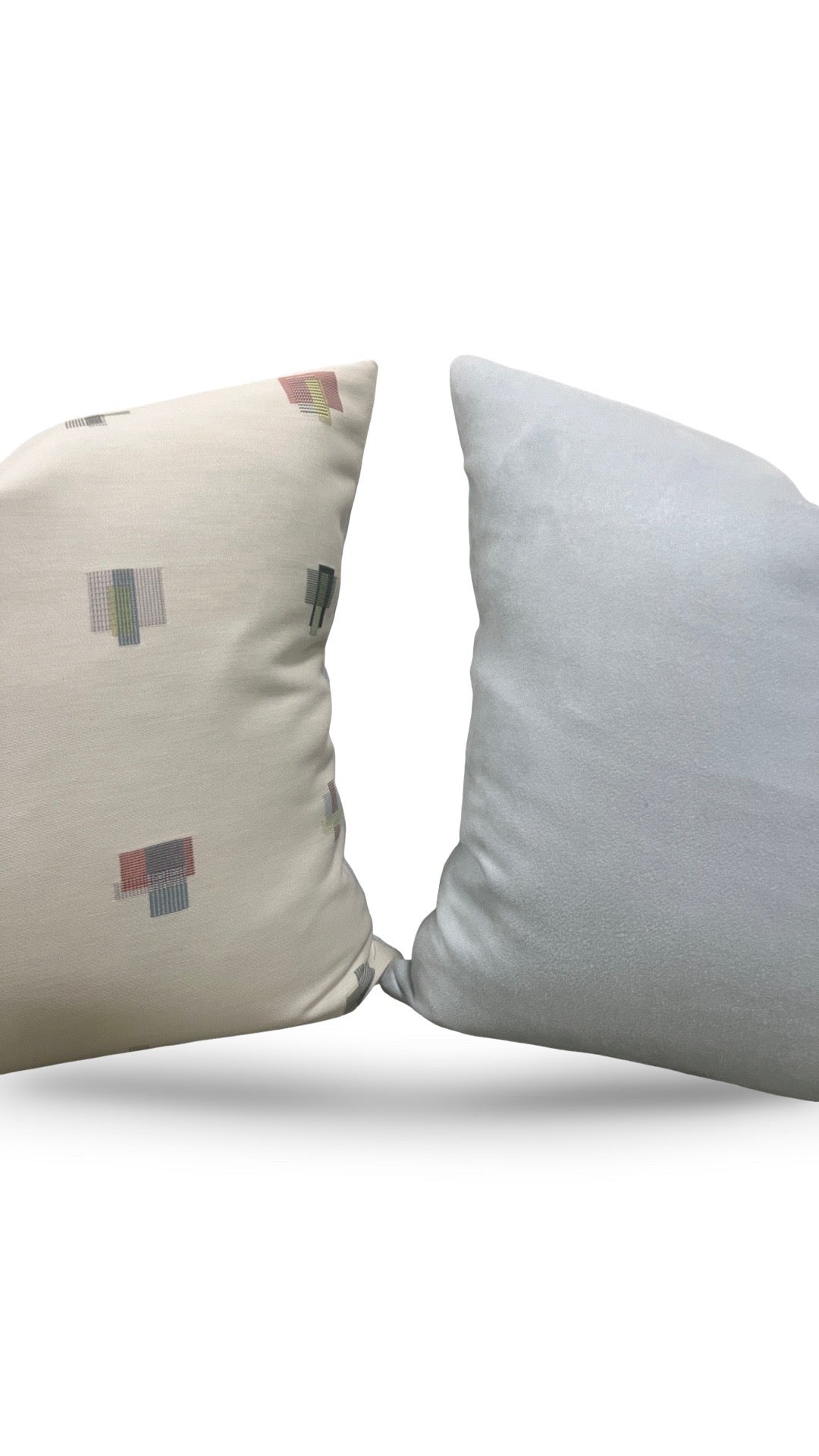 Decorative Pillow Eggshell 18x18" Knife Edge Cover