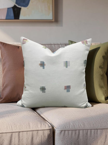 Decorative Pillow Eggshell 18x18" Knife Edge Cover