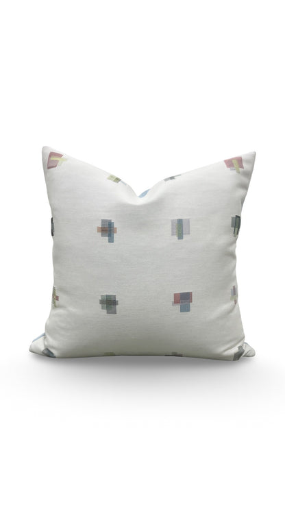 Decorative Pillow Eggshell 18x18" Knife Edge Cover