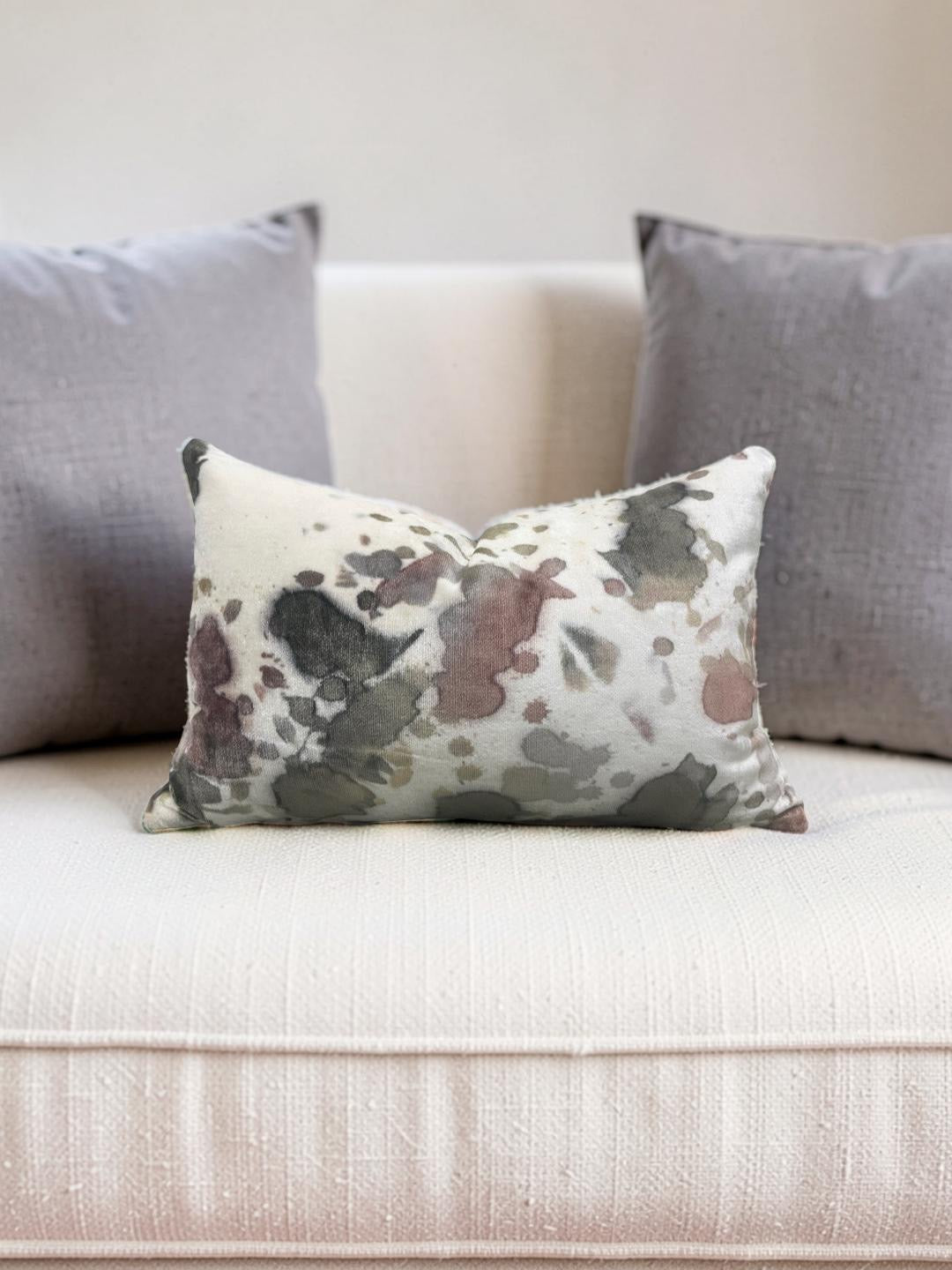Lumbar Pillow Arezzo Tiramisu 12x18" Knife Edge Cover