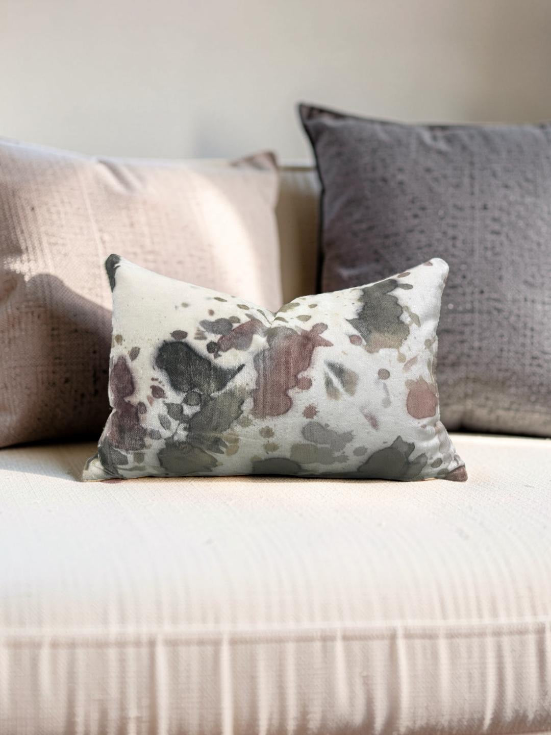 Lumbar Pillow Arezzo Tiramisu 12x18" Knife Edge Cover