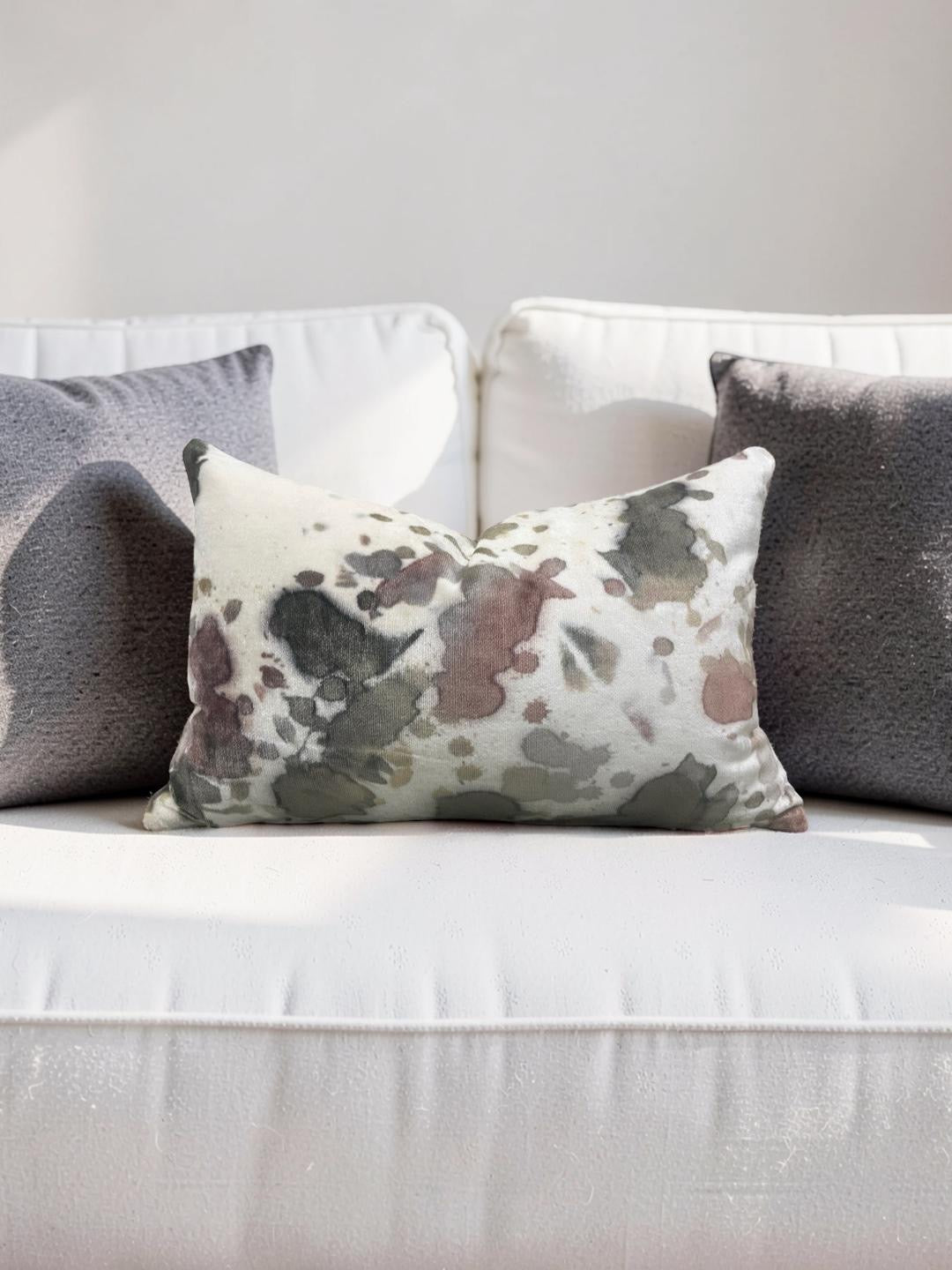 Lumbar Pillow Arezzo Tiramisu 12x18" Knife Edge Cover
