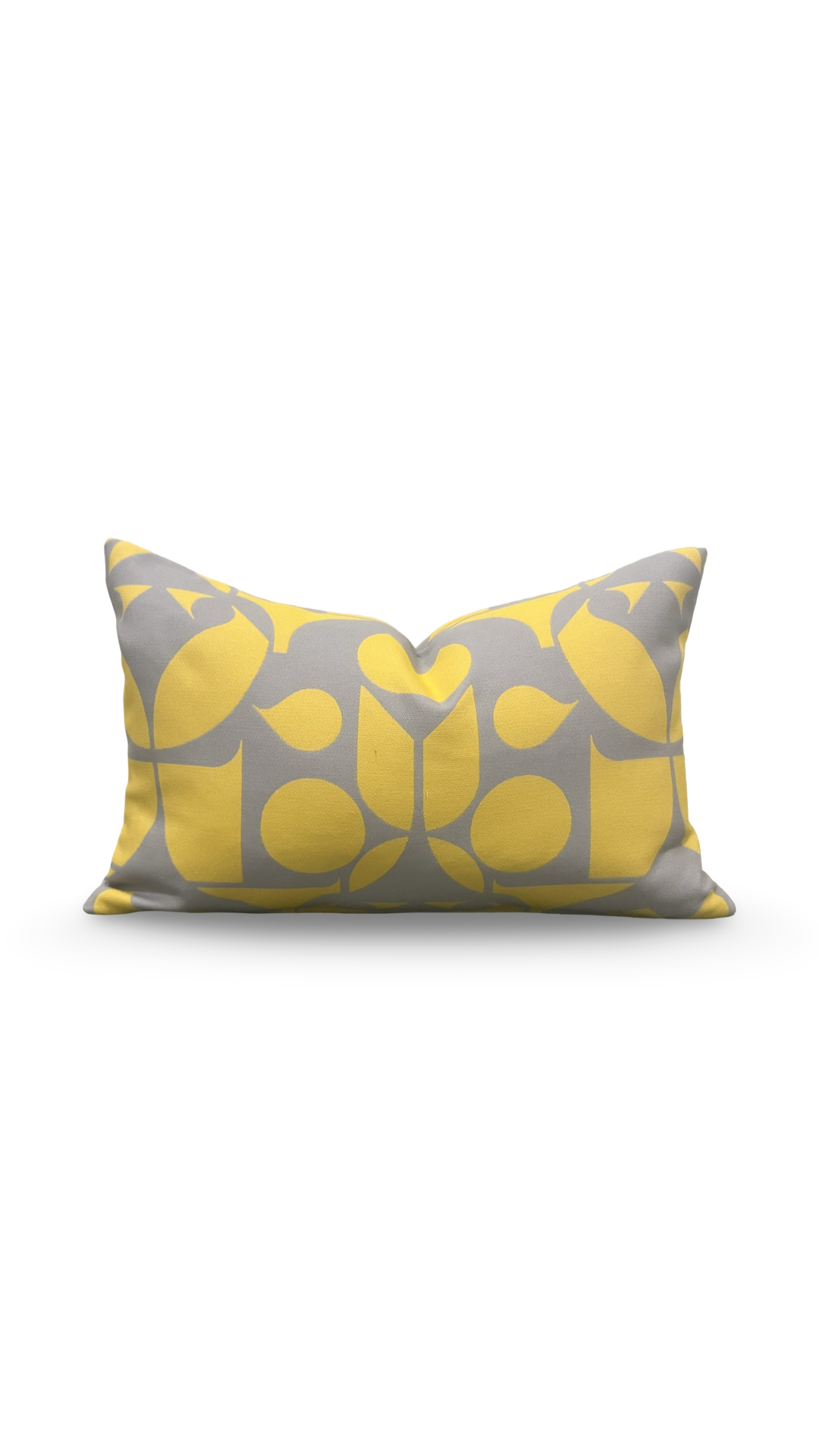 Outdoor Fabric Mister Enliven 12x18" Knife Edge Decorative Lumbar Pillow