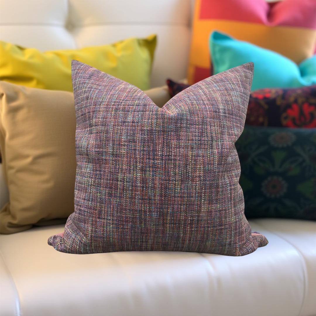 Decorative Pillow Olivetti Crocus 22x22" Knife Edge