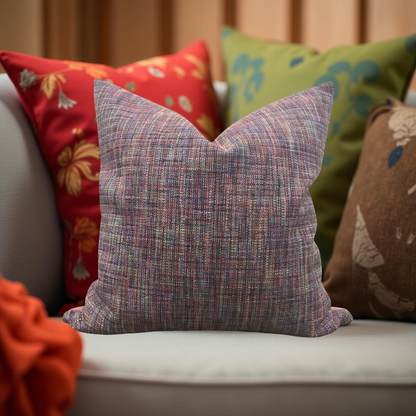 Decorative Pillow Olivetti Crocus 22x22" Knife Edge