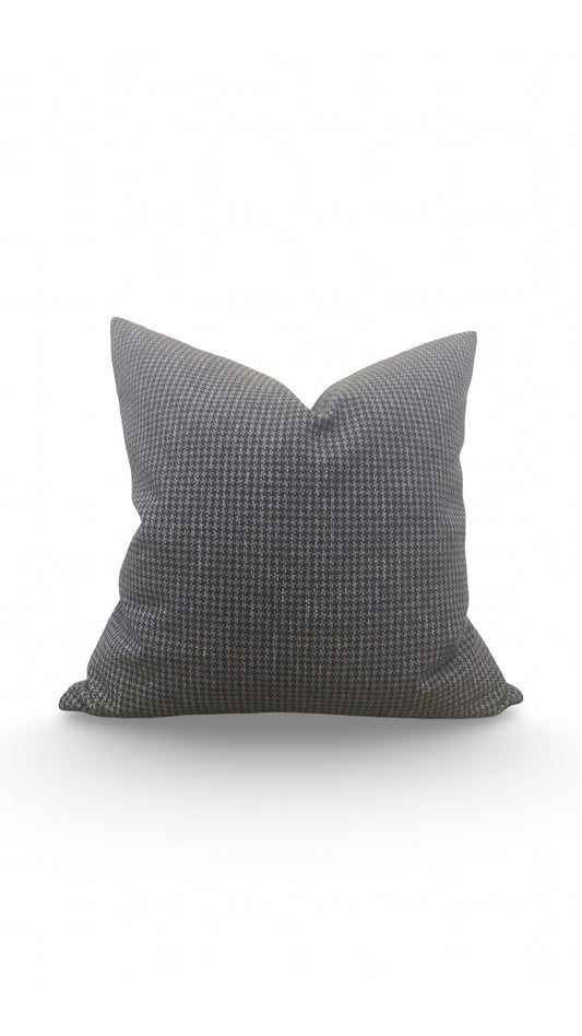 Small Houndstooth Decorative Pillow Anchor Scout 20x20" Knife Edge Cover