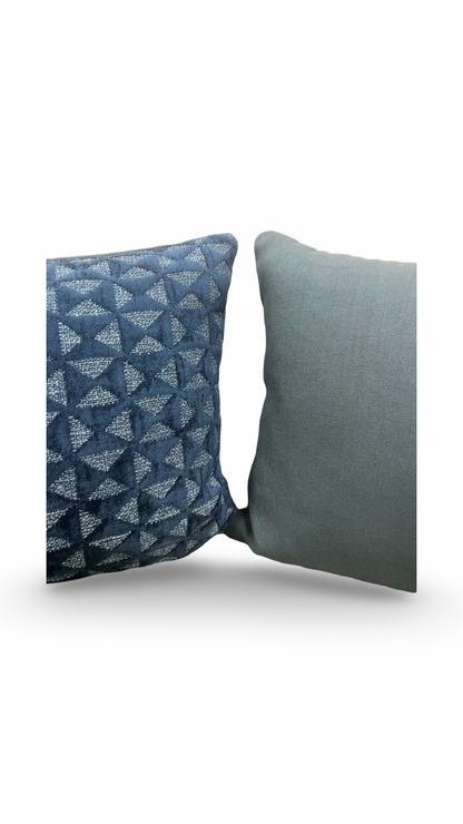 Ephesus Ink 12X18" Knife Edge Decorative Pillow