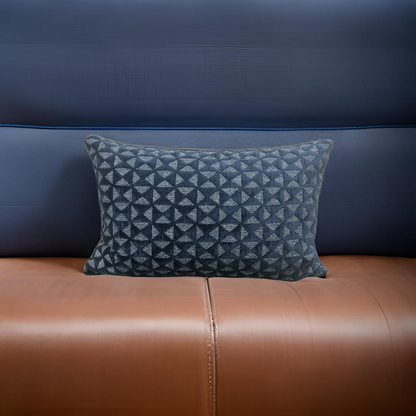 Ephesus Ink 12X18" Knife Edge Decorative Pillow
