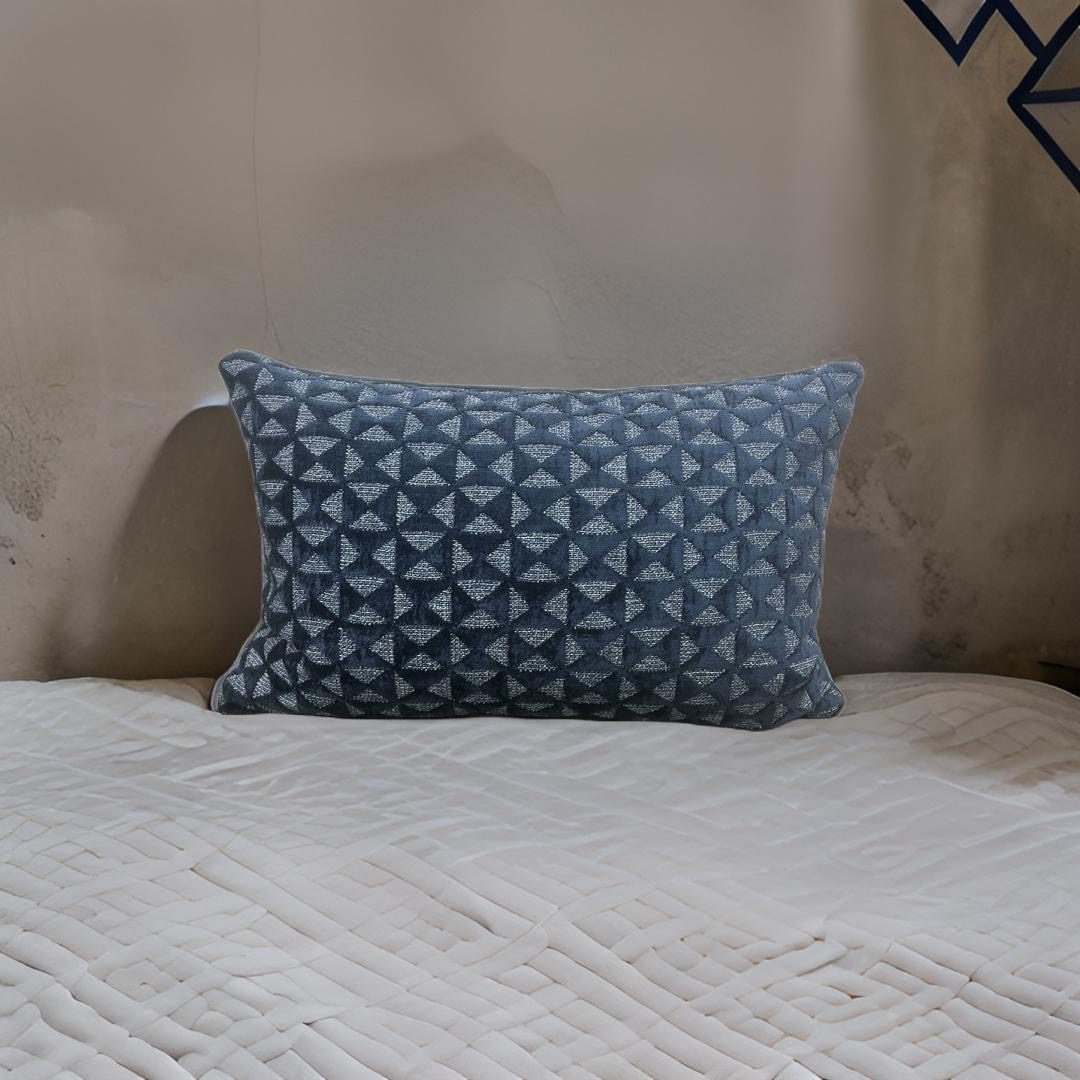 Ephesus Ink 12X18" Knife Edge Decorative Pillow