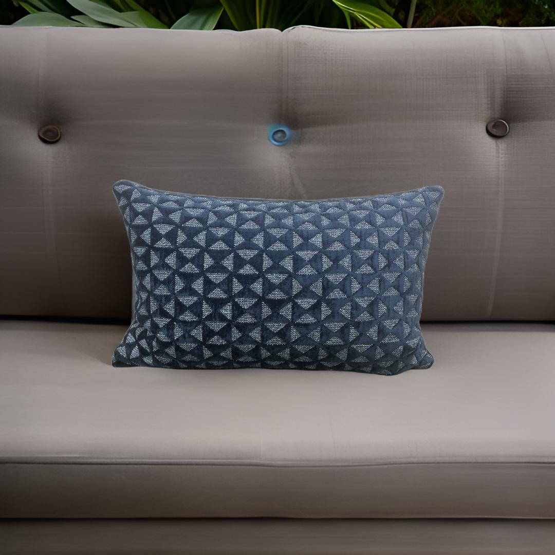 Ephesus Ink 12X18" Knife Edge Decorative Pillow