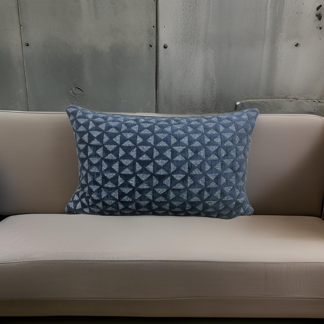 Ephesus Ink 12X18" Knife Edge Decorative Pillow