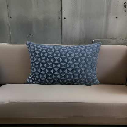Ephesus Ink 12X18" Knife Edge Decorative Pillow