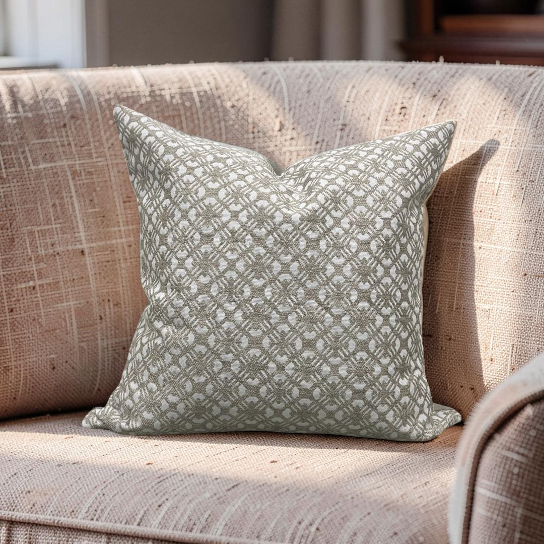 Decorative Pillow Cafe Webster 20x20" Knife Edge Cover