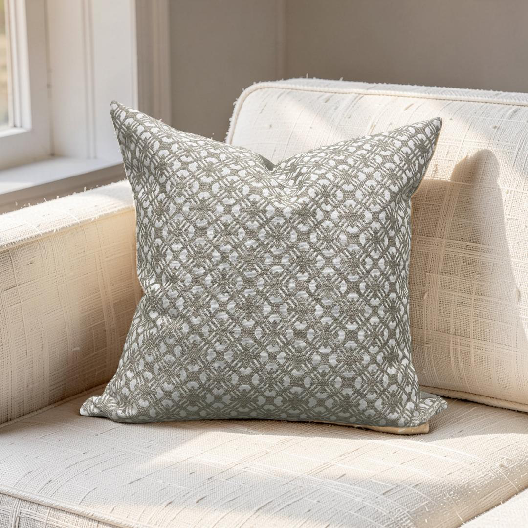Decorative Pillow Cafe Webster 20x20" Knife Edge Cover