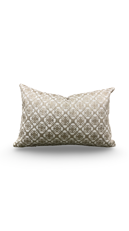 Lumbar Pillow Cafe Webster 12x18" Knife Edge Cove