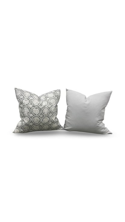 McLaurin & Piercy Decorative Pillow Thistle Fern 22x22" Knife Edge Cover
