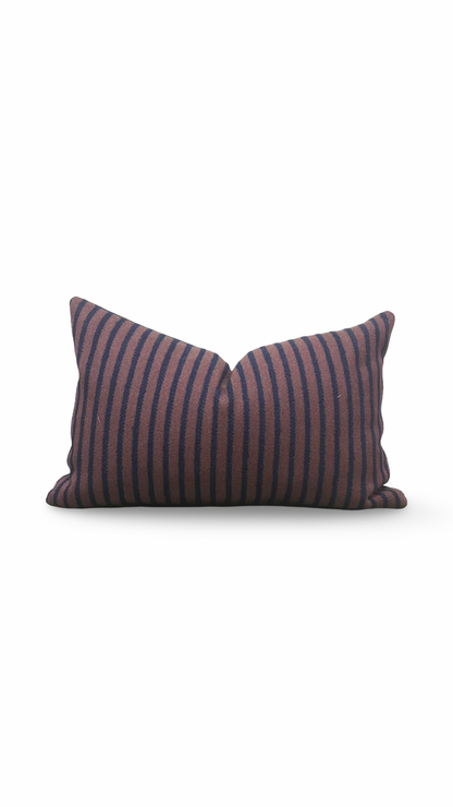 Lumbar Pillow Halyard-Berry 12x18" Knife Edge Cover