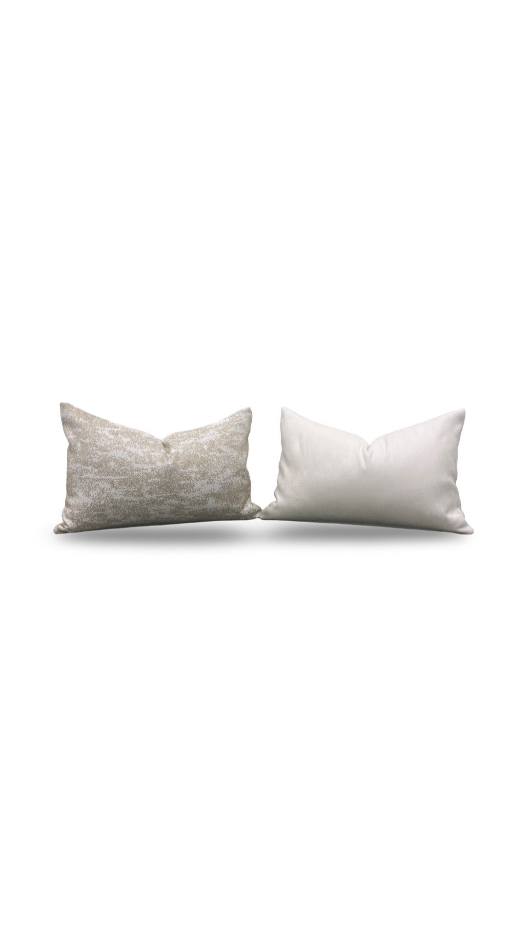 Metaphores Lumbar Pillow Spuma Gres 12x18" Knife Edge Cover