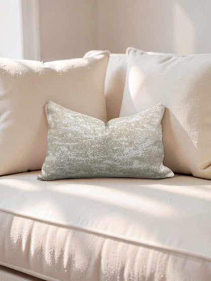 Metaphores Lumbar Pillow Spuma Gres 12x18" Knife Edge Cover