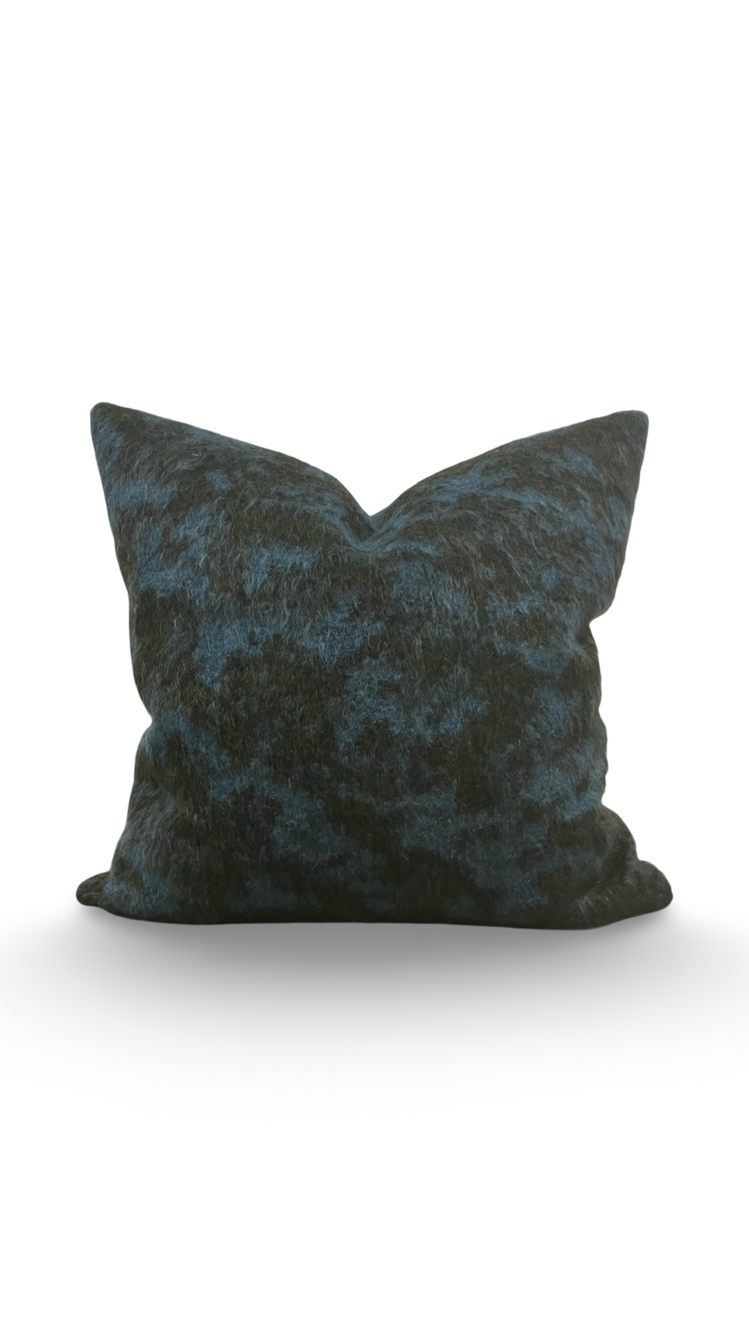 Designer Fabric Pampa Mousse 20X20" Knife Edge Decorative Throw Pillow