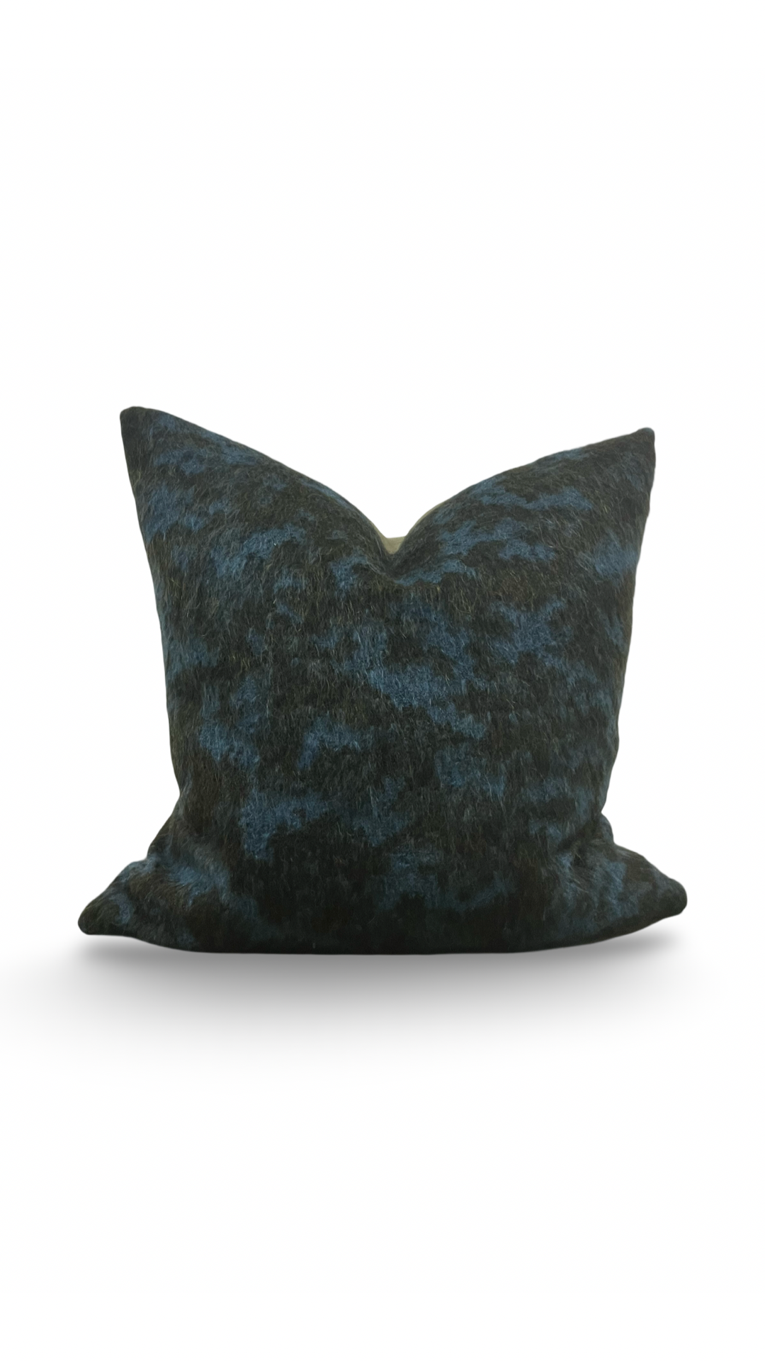 Designer Fabric Pampa Mousse 22x22" Knife Edge Decorative Throw Pillow