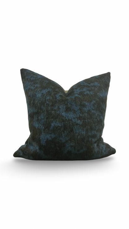 Designer Fabric Pampa Mousse 22x22" Knife Edge Decorative Throw Pillow