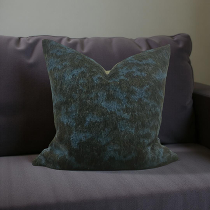 Designer Fabric Pampa Mousse 22x22" Knife Edge Decorative Throw Pillow