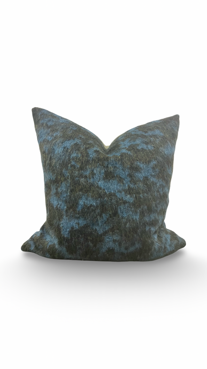 Designer Fabric Pampa Mousse 22x22" Knife Edge Decorative Throw Pillow