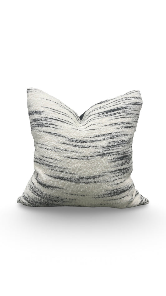 Misia Decorative Pillow Hors Du Temps Carbone 20x20" Knife Edge Cover