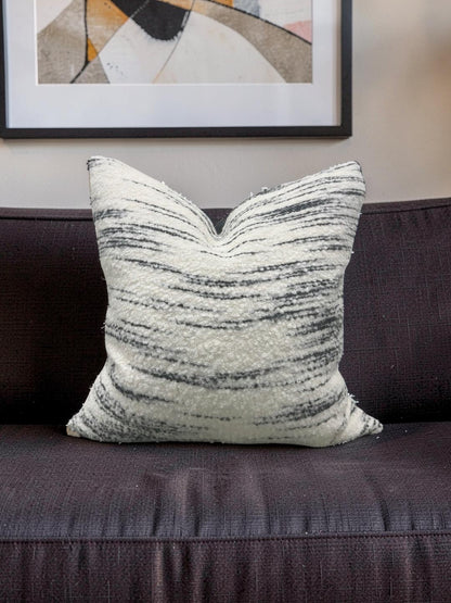 Misia Decorative Pillow Hors Du Temps Carbone 20x20" Knife Edge Cover